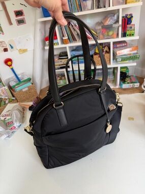 Lo & Sons Medium OG Laptop and Tote Black with Gold Accents - NEVER BEEN USED